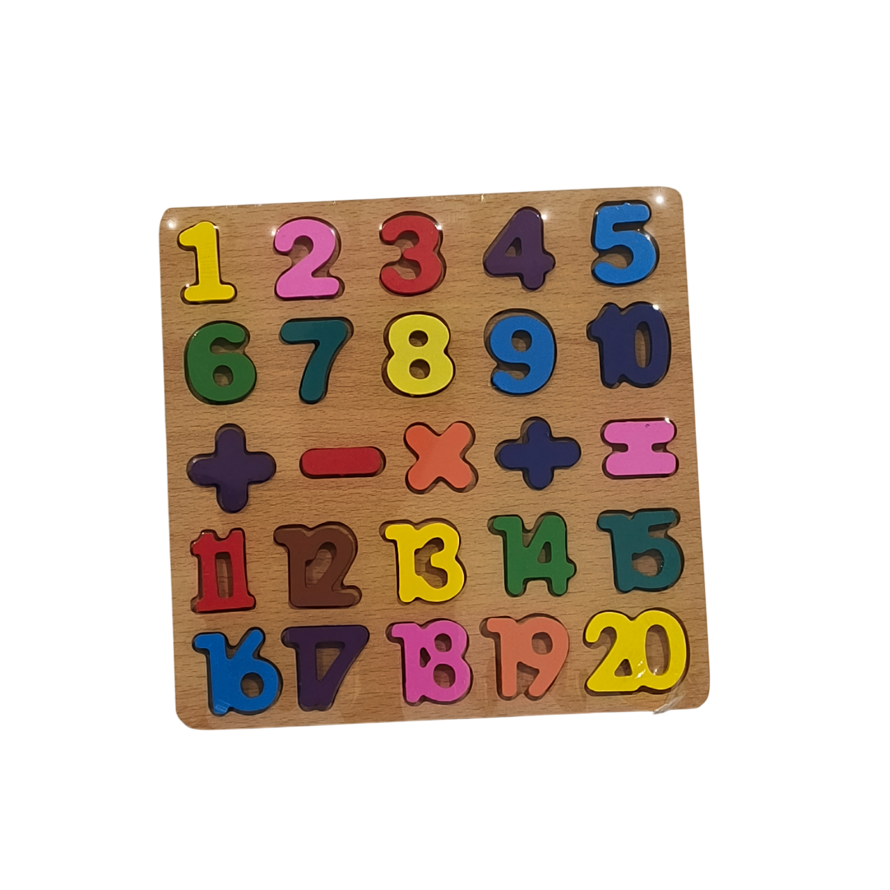 Puzzle Kayu Angka 1-20